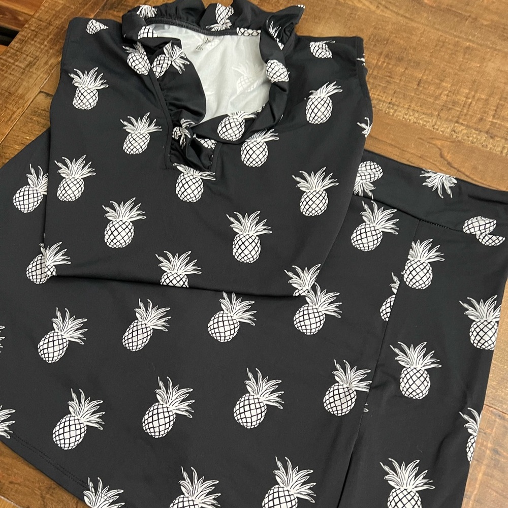 Lulu-B Tank and Skort Set Size 1X/XL